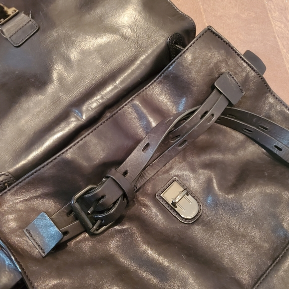 Gryson leather satchel bag - Picture 4 of 7